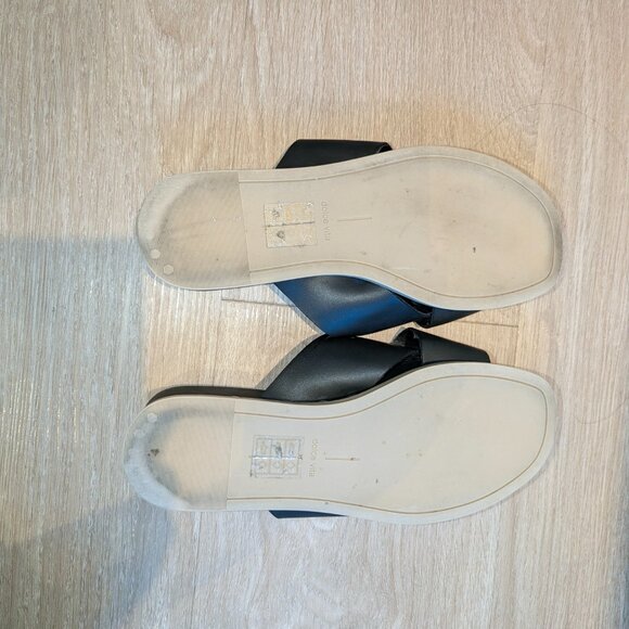 Dolce Vita Gracy Platform Sandal black Studded Slide - Picture 3 of 5